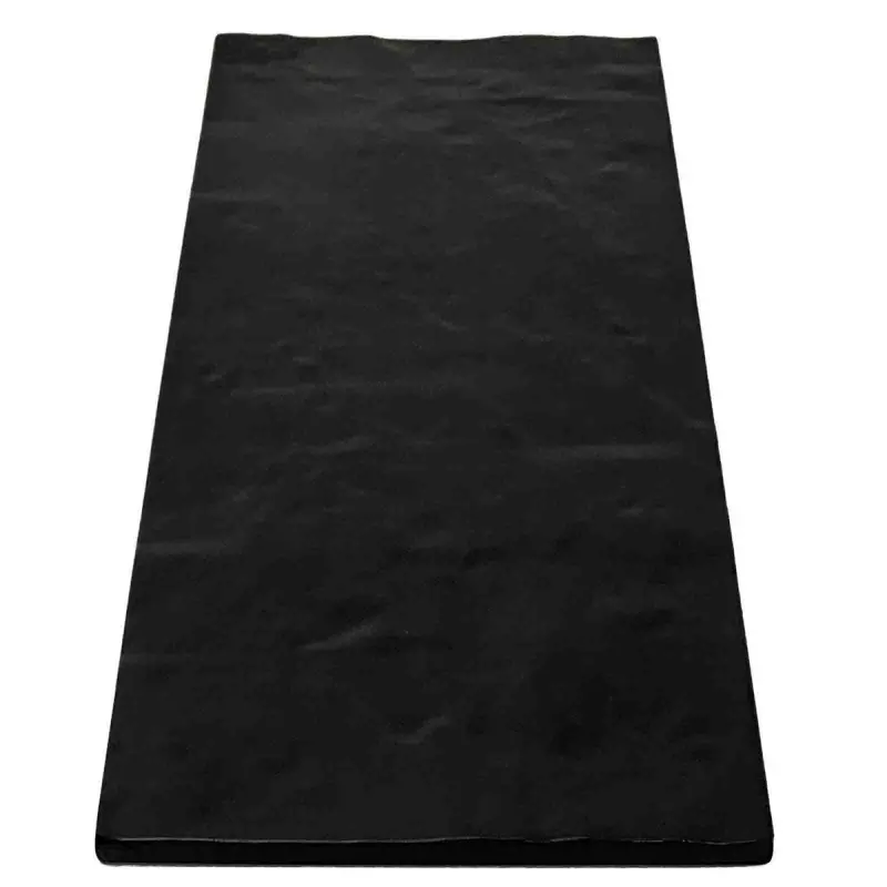 Tablecraft Frostone Slate Collection Rectangular Serving Tray Black 20.875"x6.25"x.3125" - Melamine