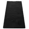 Tablecraft Frostone Slate Collection Rectangular Serving Tray Black 20.875"x6.25"x.3125" - Melamine