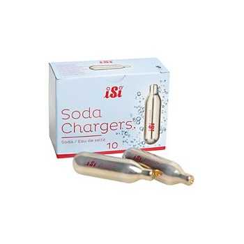 iSi 17 iSi CO2 Soda Chargers 10-Pack Soda Siphons