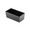Tablecraft Simple Solutions Third Size Deep Straight-Sided Bowl 5.75 Qts Black 12.75"x6.375"x5" - Melamine