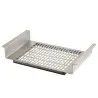 Tablecraft Simple Solutions NSF-7 Single Well Perforated Hot Well Cover 12.875"x21.25"x4" - Stainless Steel (18/8) 16GA