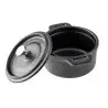 Tablecraft Rectangular Cocotte with Lid 16 Oz. Black 6.25"x5.125"x3.125" - Cast Iron