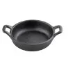 Tablecraft Cast Iron Cookware Round Mini Server 8 Oz. 6.3125"x4.75"x1.625" - Cast Iron