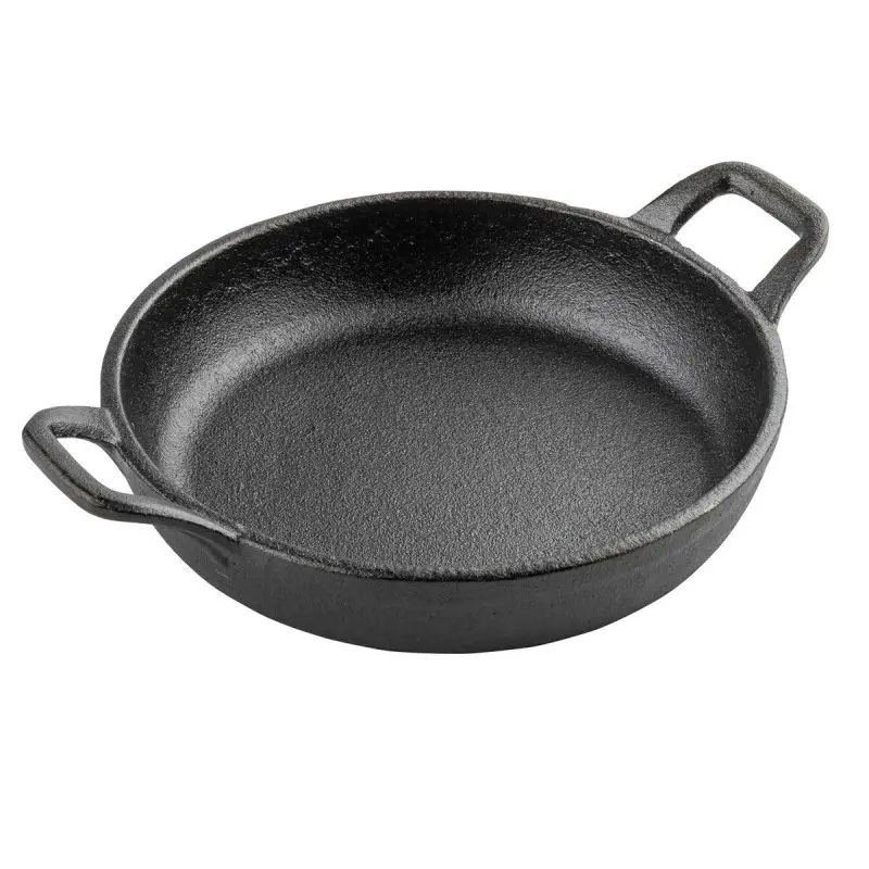 Tablecraft Cast Iron Cookware Round Mini Server 12 Oz. 7.75"x5.9375"x1.75" - Cast Iron