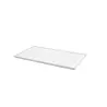 Tablecraft Third Size Tray 13"x7"x.375" Aluminum Fits Cooling Plates with White Coating