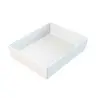 Tablecraft Contemporary Collection Straight-Sided Bowl 6 Qts 12.875"x10.5"x3" White Nylon Coated Cast Aluminum