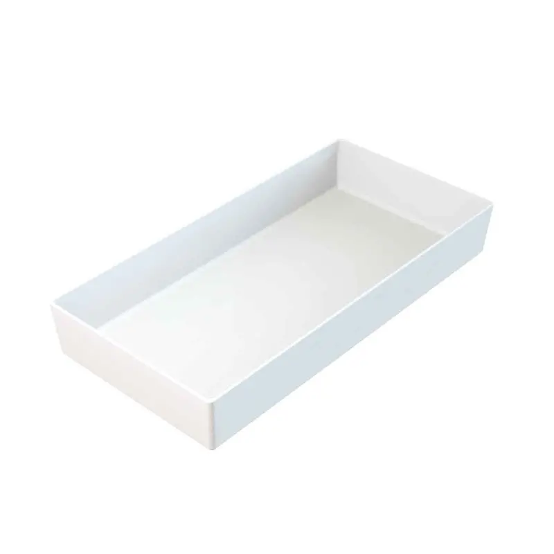 Tablecraft Contemporary Collection Straight-Sided Bowl 10 Qts 20"x10"x3" White Nylon Coated Cast Aluminum