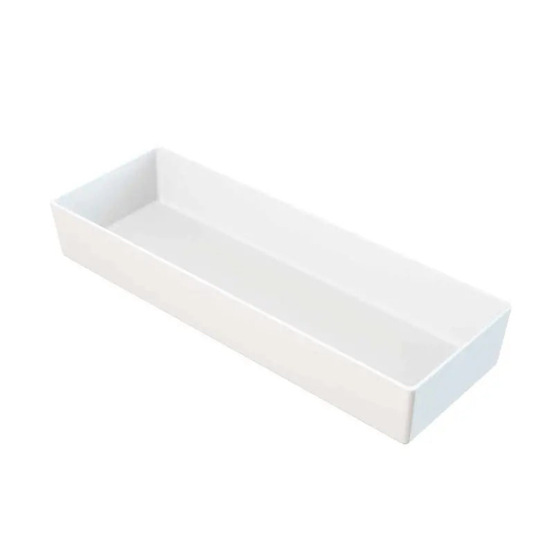 Tablecraft Contemporary Collection Straight-Sided Bowl 5.5 Qts 19.625"x6.875"x3.125" White Nylon Coated Cast Aluminum