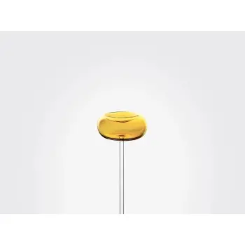 Designer Anacardo, Yellow Flower - 60 x 60 x 260 mm - Set of 6