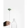 Designer Ginko Biloba, Opal Green Flower - 110 x 110 x 610 mm - Set of 6