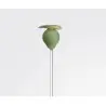 Designer Schioppetto, Yellow/Green Flower - 110 x 110 x 610 mm - Set of 6