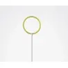 Designer Sole, Yellow Flower - 110 x 110 x 610 mm - Set of 6