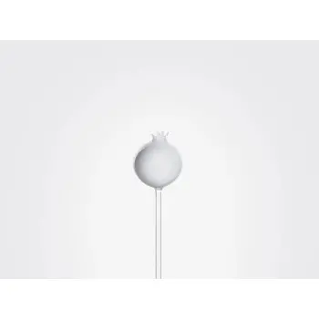Designer Melagrana, White Flower - 60 x 60 x 260 mm - Set of 6