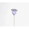 Designer Schioppetto Small Lilac/White Flower - 60 x 60 x 260 mm - Set of 6