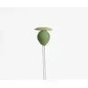 Designer Schioppetto Small Yellow/Green Flower - 60 x 60 x 260 mm - Set of 6