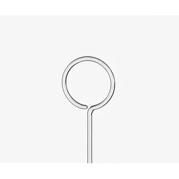 Designer Sole Small, Transparent Flower - 60 x 60 x 260 mm - Set of 6