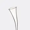 Designer Calla Down, Transparent Flower - 110 x 110 x 610 mm - Set of 6