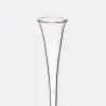 Designer Calla Up, Transparent Flower - 110 x 110 x 610 mm - Set of 6