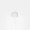 Designer Mughetto, White Flower - 110 x 110 x 610 mm - Set of 6