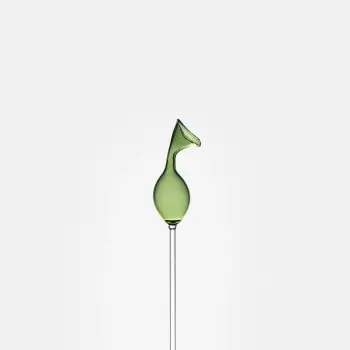 Designer Campanella, Green Flower - 110 x 110 x 610 mm - Set of 6
