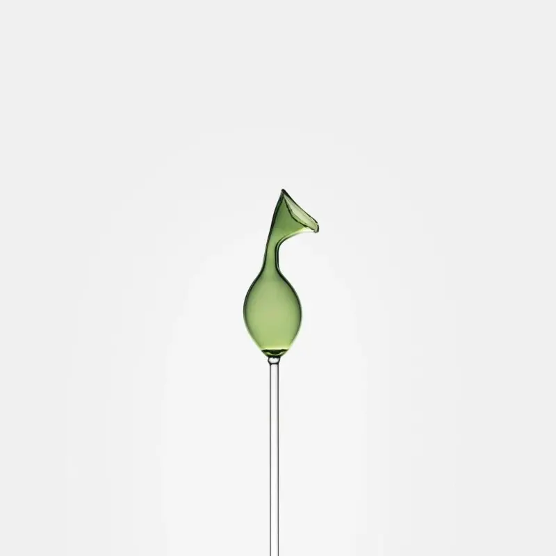 Designer Campanella, Green Flower - 110 x 110 x 610 mm - Set of 6