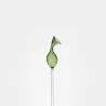 Designer Campanella, Green Flower - 110 x 110 x 610 mm - Set of 6