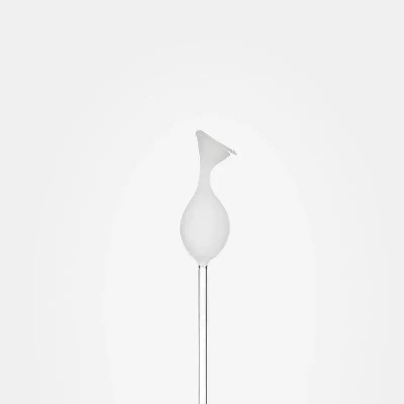 Designer Campanella, White Flower - 110 x 110 x 610 mm - Set of 6