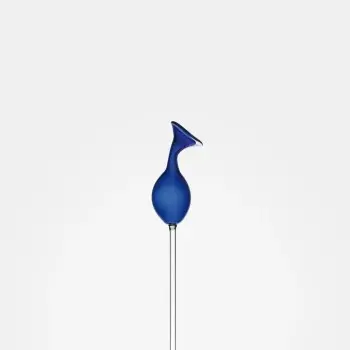 Designer Campanella, Blue Flower - 110 x 110 x 610 mm - Set of 6