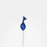 Designer Campanella, Blue Flower - 110 x 110 x 610 mm - Set of 6