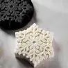 Pavoni Professional Snowflake Entremet Silicone Mold By Antonio Bachour - Ø mm x 208 mm x h 47 mm - 1100 ml