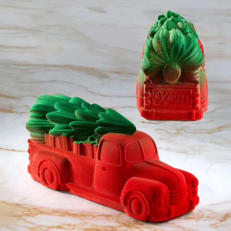 Pavoni Entremet Noel Christmas Log Cake Mold - 250mm x 87mm x h 111mm - 1340ml
