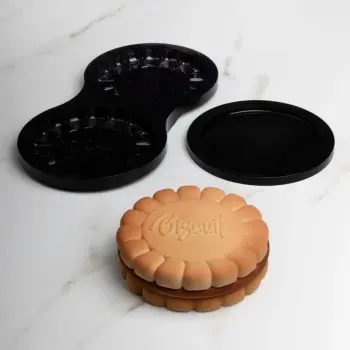 Pavoni Professional Biscuit Entremet Silicone Mold By Emmanuele Forcone - Ø mm x 160 mm x h 52 mm - 920 ml