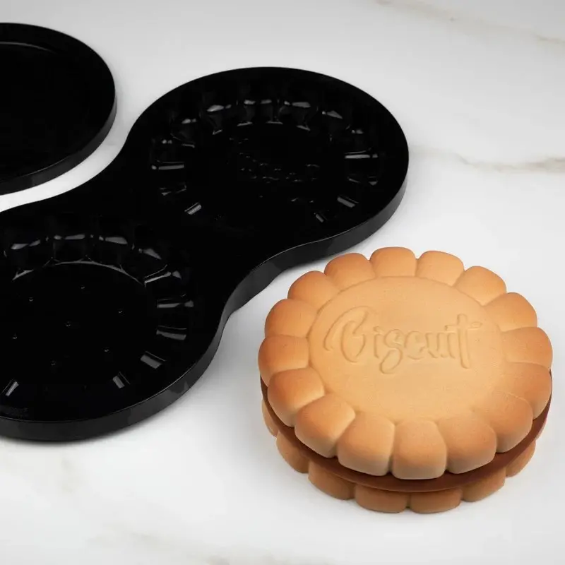 Pavoni Professional Biscuit Entremet Silicone Mold By Emmanuele Forcone - Ø mm x 160 mm x h 52 mm - 920 ml Pavoni Professional Biscuit Entremet Silicone Mold By Emmanuele Forcone - Ø mm x 160 mm x h 52 mm - 920 ml