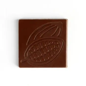 Pavoni Italia Professional Polycarbonate Napolitain Chocolate Praline Mold - 32 mm x 32 mm h x 4.5 mm - 5 gr - 24 cavity