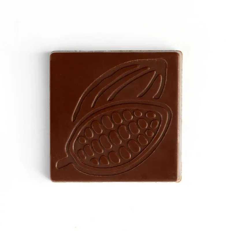 Pavoni Italia Professional Polycarbonate Napolitaner Chocolate Praline Mold - 32 mm x 32 mm h x 4.5 mm - 5 gr - 24 cavity Pavoni Italia Professional Polycarbonate Napolitaner Chocolate Praline Mold - 32 mm x 32 mm h x 4.5 mm - 5 gr - 24 cavity