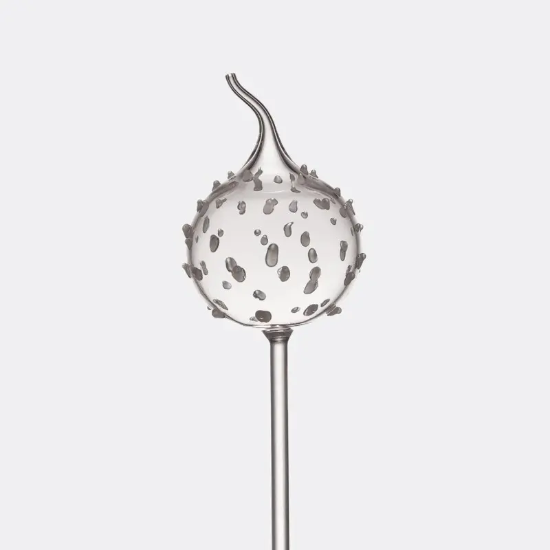 Designer Soffio, Transparent Flower - 110 x 110 x 610 mm - Set of 6