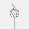 Designer Soffio, Transparent Flower - 110 x 110 x 610 mm - Set of 6