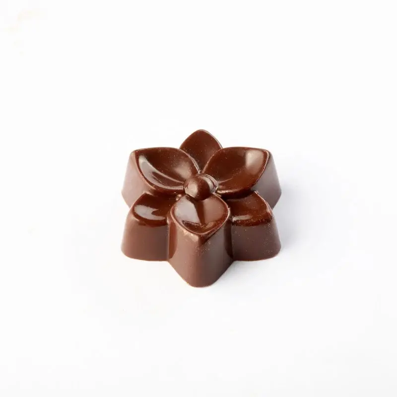 Pavoni Italia Professional Polycarbonate Bouquet Chocolate Praline Mold - Ø mm 38 mm x h 13 mm - 10 gr - 24 cavity