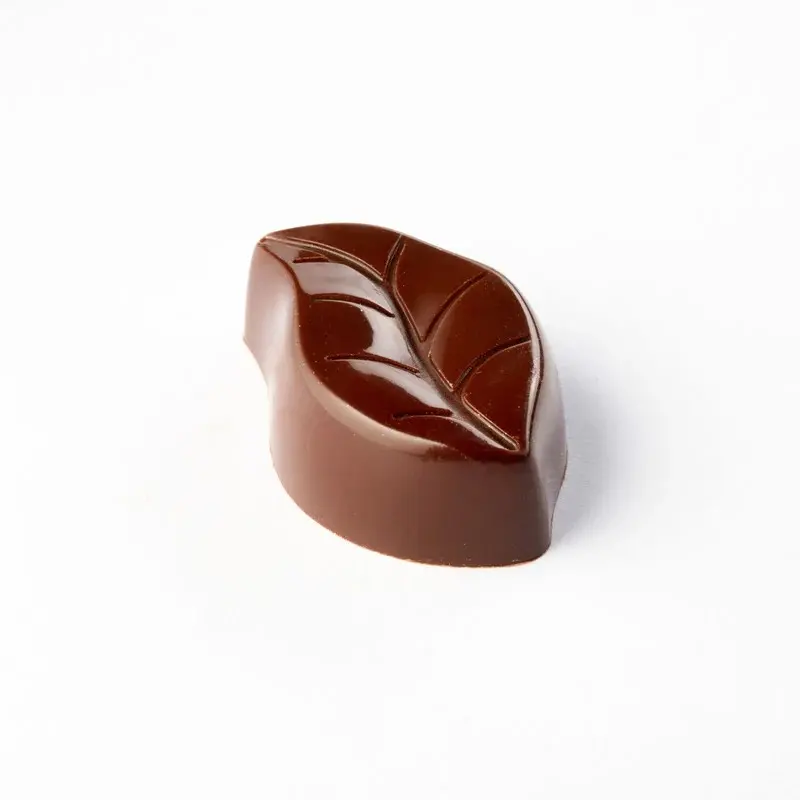 Pavoni Italia Professional Polycarbonate Garden Chocolate Praline Mold - 40 mm x 26 mm h x 13 mm - 10 gr - 24 cavity