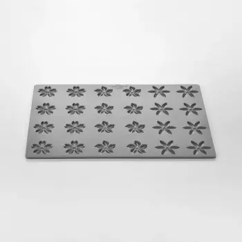 Pavoni Italia Floralia Decoration Silicone Mold by Paolo Griffa - Ø mm x 35 mm x h 2.5 mm - 24 cavity