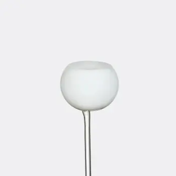 Designer Calice, White Flower - 110 x 110 x 610 mm - Set of 6