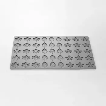 Pavoni Italia Foliage Decoration Silicone Mold by Paolo Griffa - Ø mm x 32 mm x h 2 mm - 45 cavity