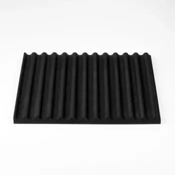Pavoni Italia Wave Decoration & Puff Pastry Silicone Mold by Paolo Griffa - 250 mm x 250 mm