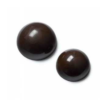 Cacao Barry PCBHS Cocoa Barry Polycarbonate Chocolate Hemisphere Half Sphere Mold - Ø 3cm - 2x 9gr - 1.25'' - 24 Cavity Spher...