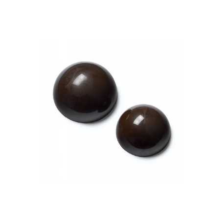 Cacao Barry PCBHS Cocoa Barry Polycarbonate Chocolate Hemisphere Half Sphere Mold - Ø 3cm - 2x 9gr - 1.25'' - 24 Cavity Spher...