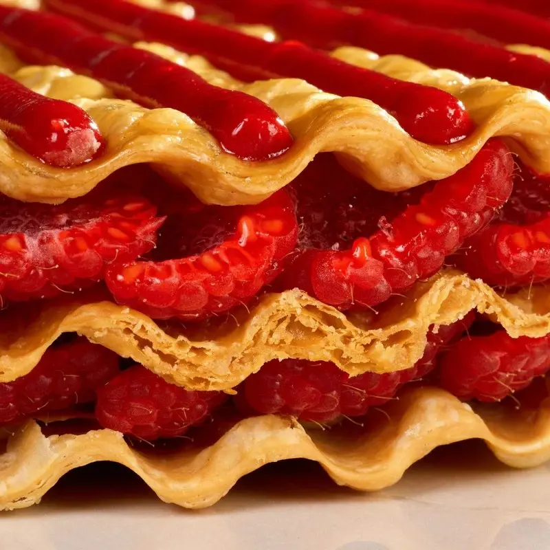 Pavoni Italia Wave Decoration & Puff Pastry Silicone Mold by Paolo Griffa - 250 mm x 250 mm Pavoni Italia Wave Decoration & Puff Pastry Silicone Mold by Paolo Griffa - 250 mm x 250 mm