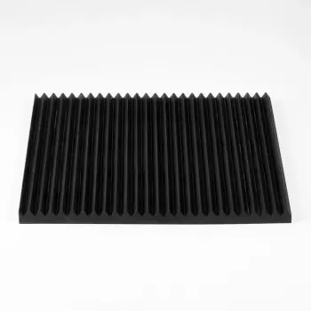 Pavoni Italia Zig Zag Decoration & Puff Pastry Silicone Mold by Paolo Griffa - 250 mm x 250 mm