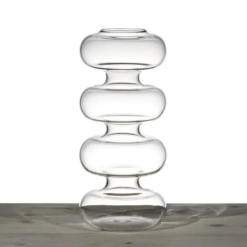 Designer Eska Flower Vase/Candle Holder - 120 x 120 x 240 mm Designer Eska Flower Vase/Candle Holder - 120 x 120 x 240 mm