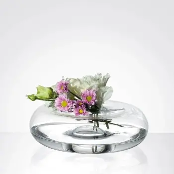 Designer Cino Flower Vase - 240 x 240 x 80 mm - Set of 6