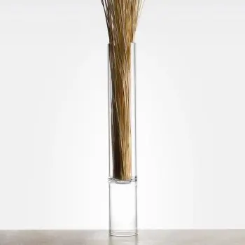 Designer Tubular Medium Flower Vase - 160 x 160 x 710 mm